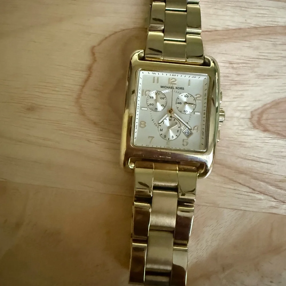 Michael Kors Gold Chronograph Watch